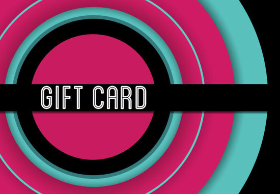 GCI-18 Gift Card Holder (Pink & Blue Circle)