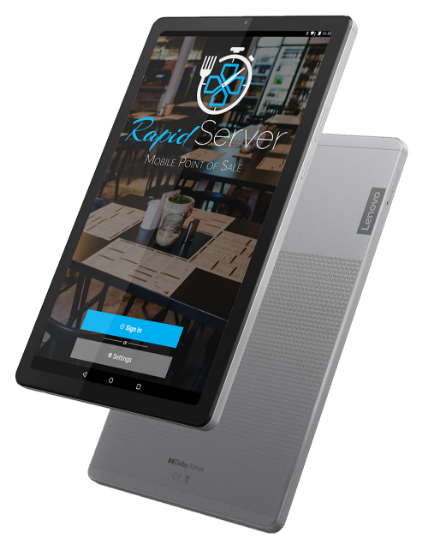 Lenovo Tablet with RapidServer	