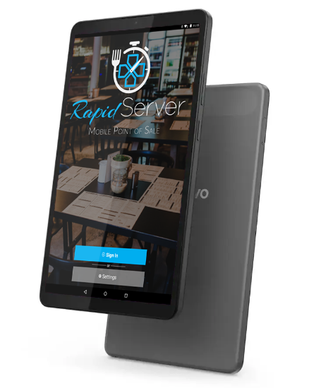 Lenovo Tablet with RapidServer	
